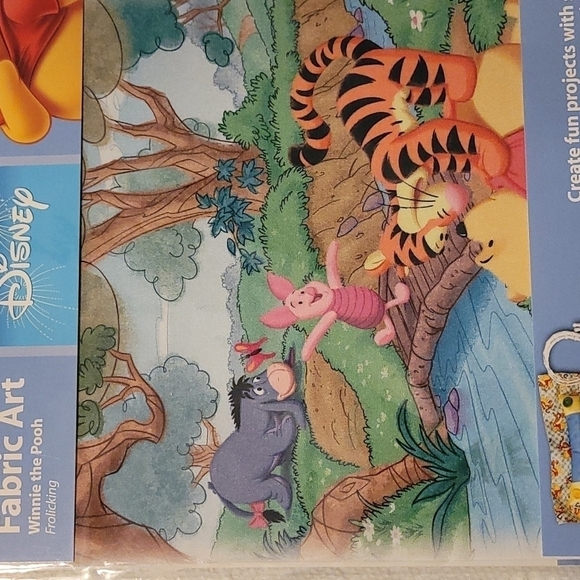Disney Fabric Art NWT - Picture 1 of 12